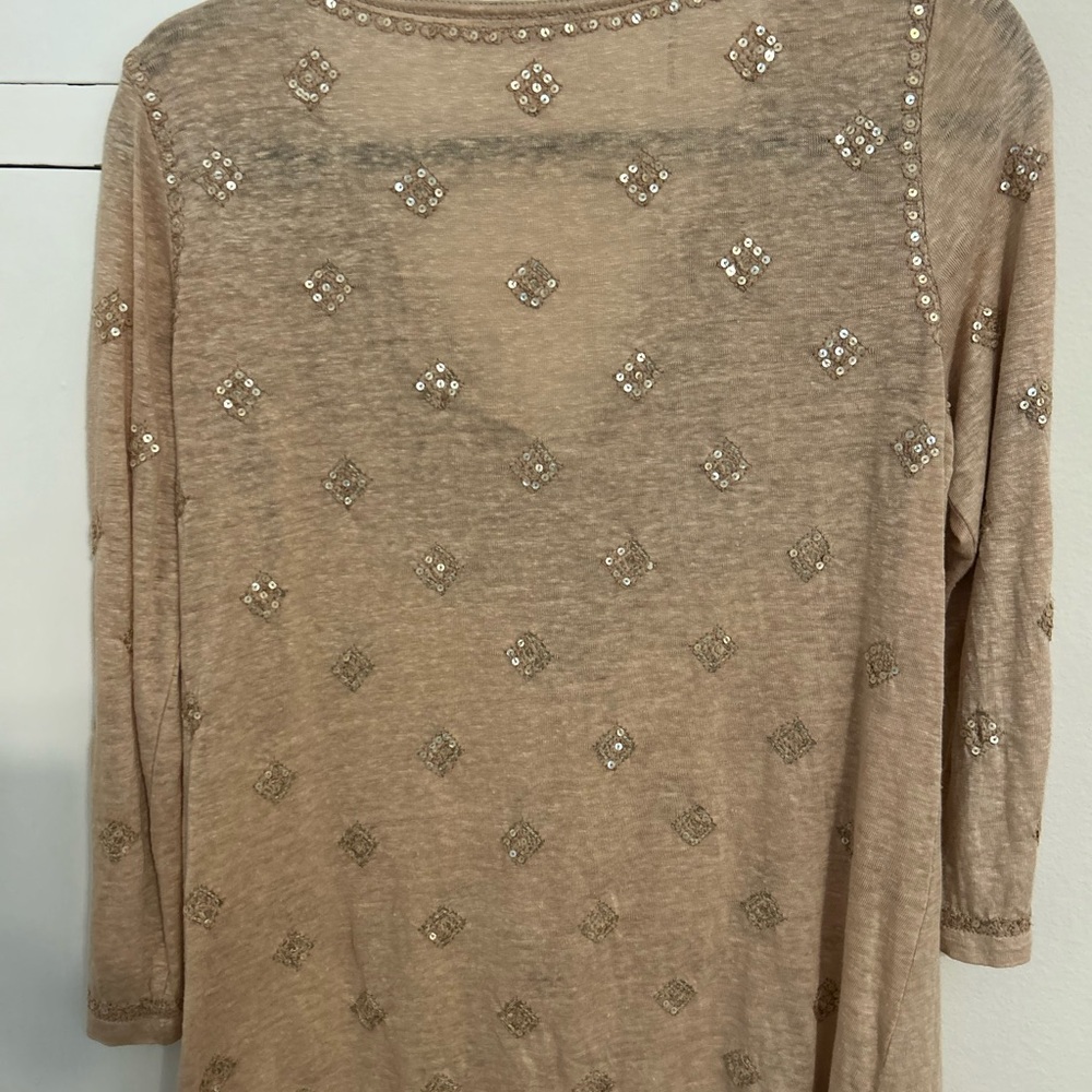 Calypso St. Bart Sequin Top - image 5